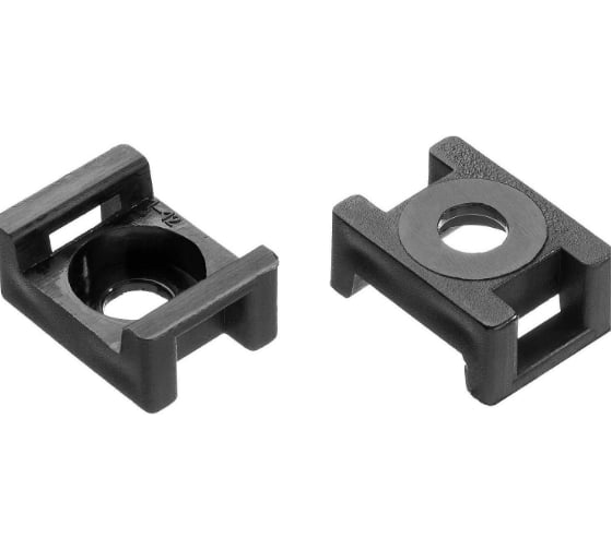 Изображение товара Усиленная площадка под хомут-стяжку Зубр 100 шт, нейлоновая 30921