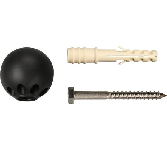 Изображение товара Комплект дверного ограничителя ЕВРОПАРТНЕР TSM черный 87579