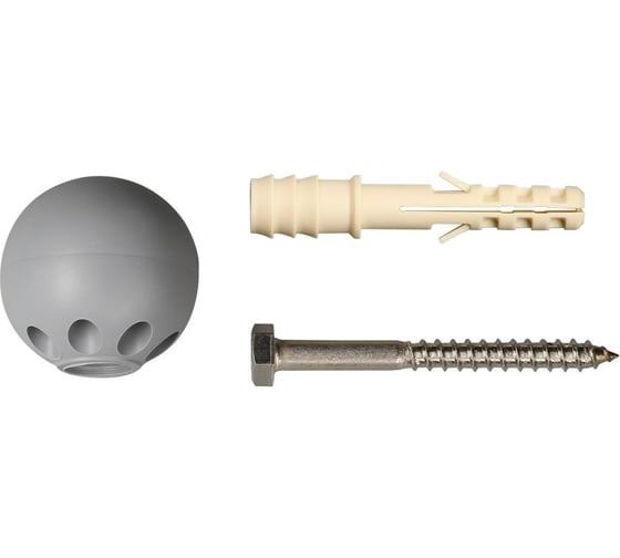 Изображение товара Комплект дверного ограничителя ЕВРОПАРТНЕР TSM серый 87574