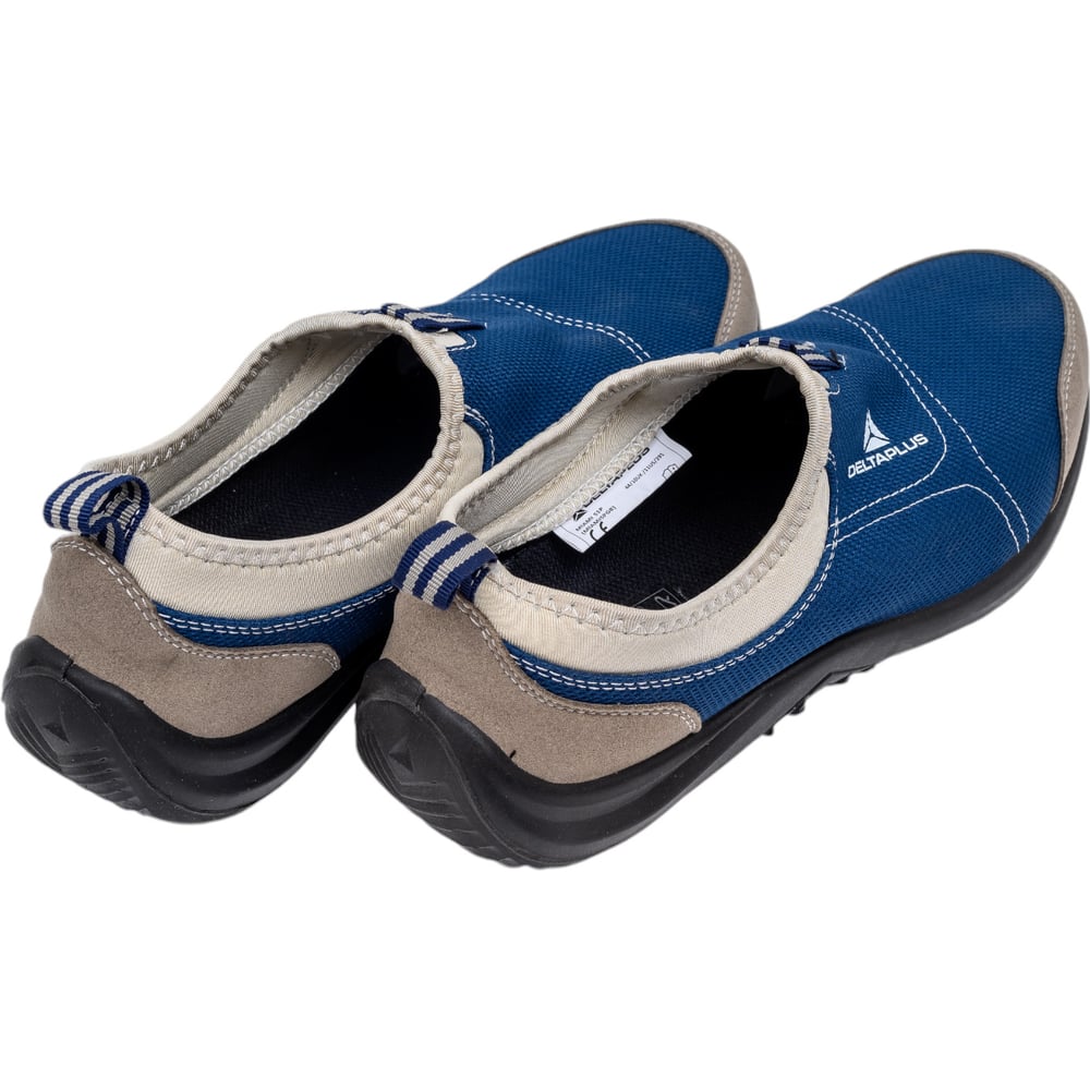 Полуботинки Delta Plus MIAMIS1P с металлическим защитным подноском серый/синий цвет, р. 44 MIAMISPGB44