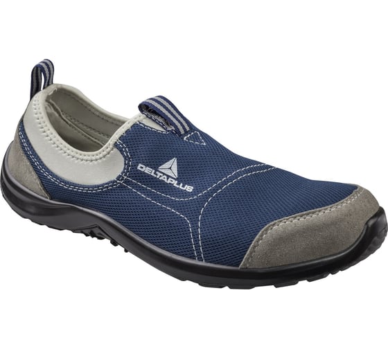 Изображение товара Полуботинки Delta Plus MIAMIS1P с металлическим защитным подноском, серый/синий цвет, р. 40 MIAMISPGB40