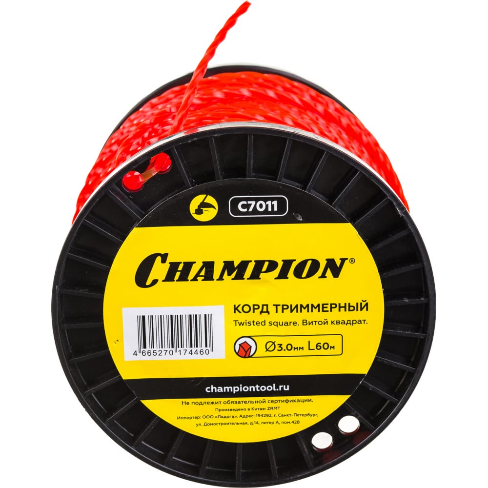 Триммерный корд Champion триммерный корд champion