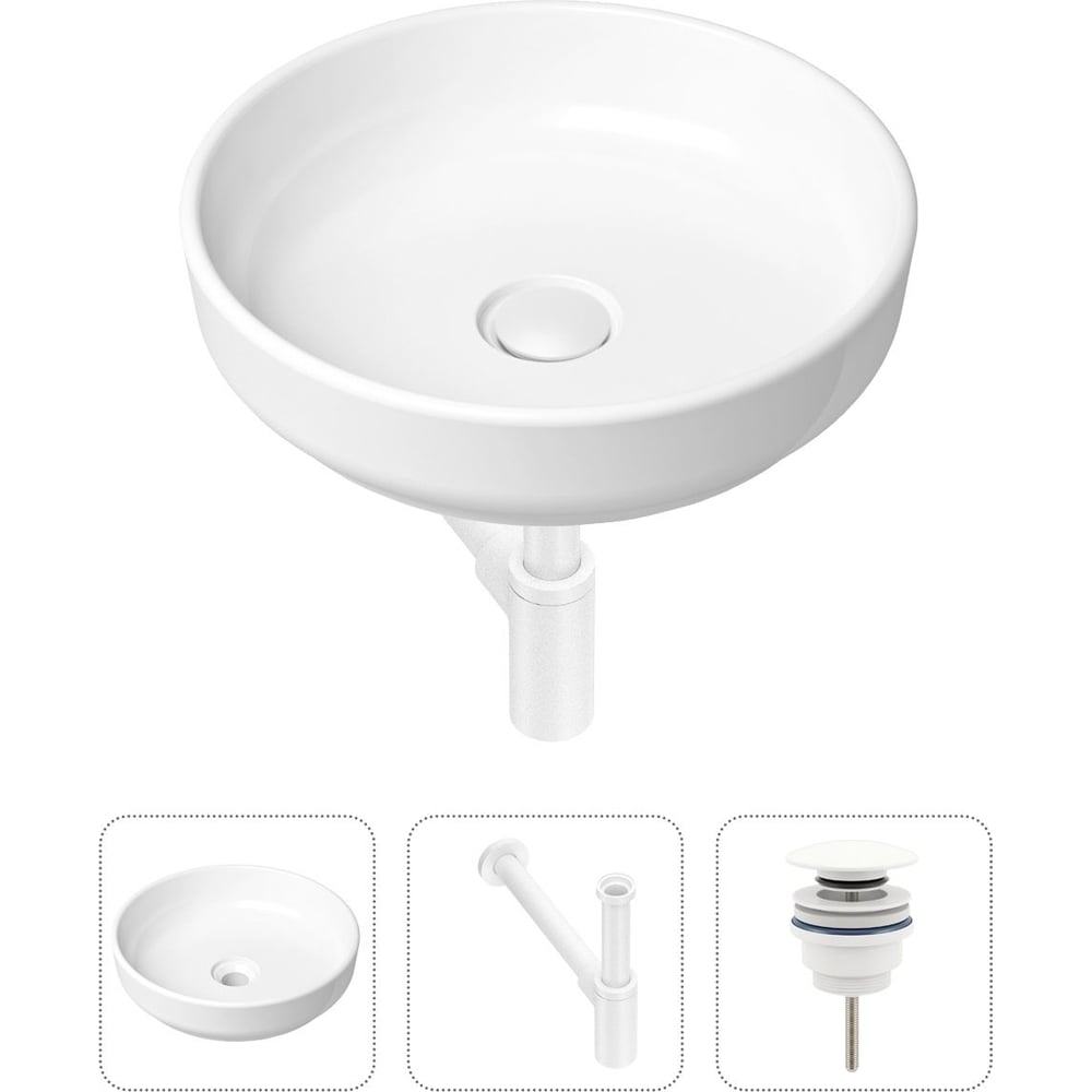 Накладная раковина для ванной Lavinia Boho раковина ideal standard strada k078301 42x42 см круглая без перелива