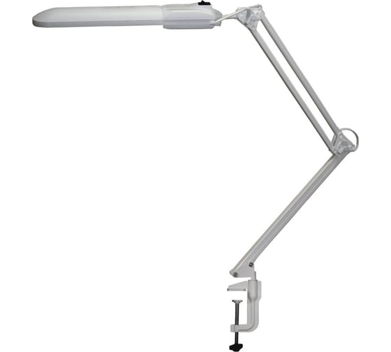 Изображение товара Светильник Трансвит Дельта (на металлической струбцине, с ЭПРА) 11Вт, КЛЛ, 2G7 (серый) 53010563