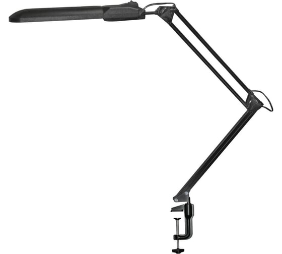 Изображение товара Светильник Трансвит Дельта (на металлической струбцине, с ЭПРА) 11Вт, КЛЛ, 2G7 (черный) 53010562