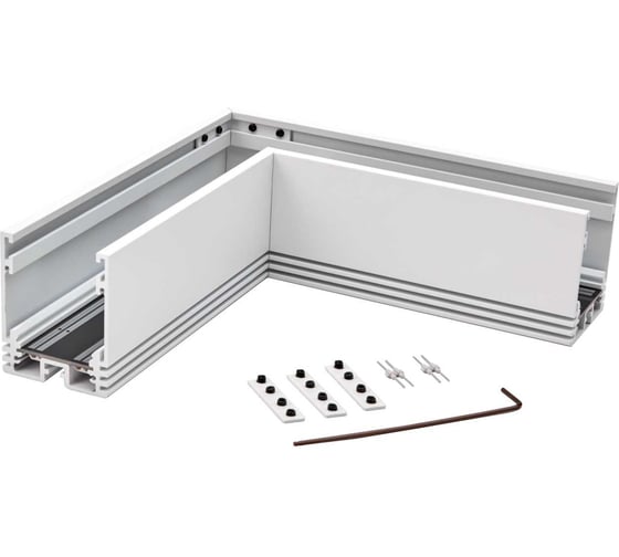 Изображение товара Угловой коннектор SWG потолочный, SY, Белый Муар SY-601901-CN-WHMR-PCB