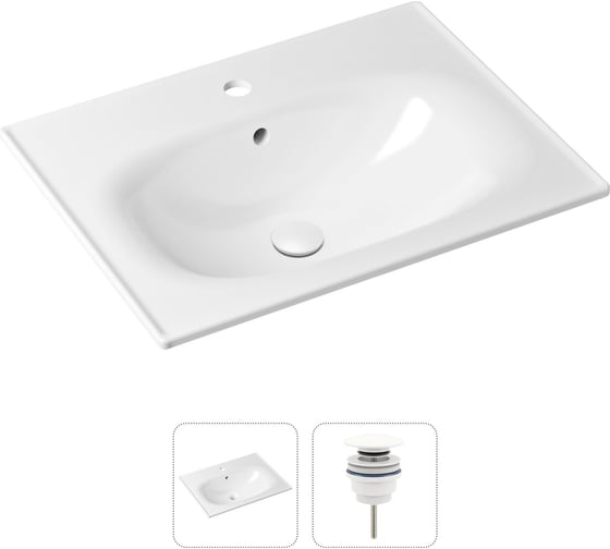 Изображение товара Врезная раковина для ванной Lavinia Boho Bathroom Sink в комплекте 2 в 1 21520877