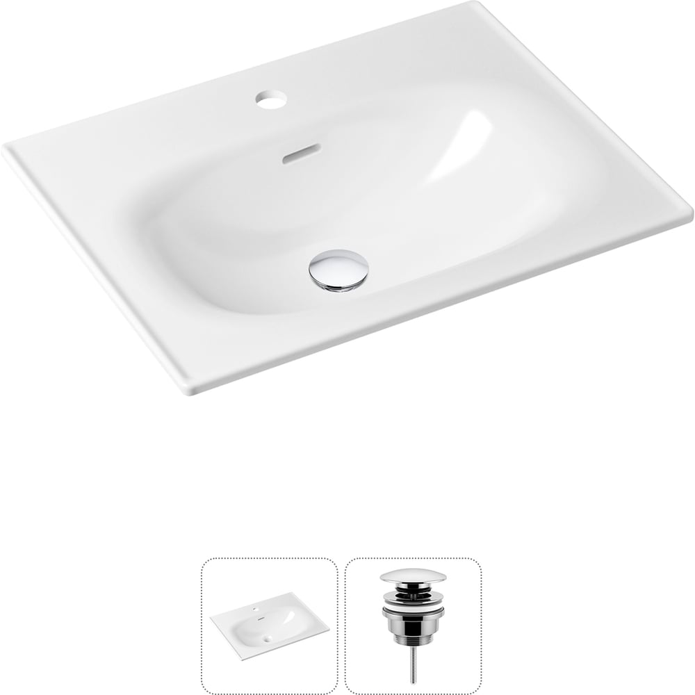 Изображение товара Врезная раковина для ванной Lavinia Boho Bathroom Sink в комплекте 2 в 1 21520869 Изображение товара Врезная раковина для ванной Lavinia Boho Bathroom Sink в комплекте 2 в 1 21520869