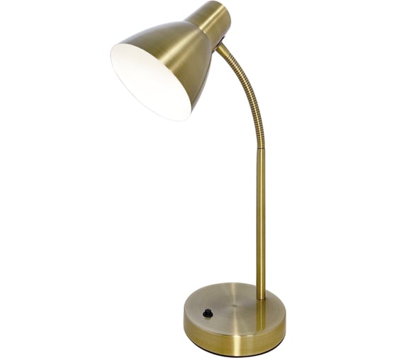 Изображение товара Светильник Трансвит Руна на основании, 40Вт, 220В, ЛОН, E27, без лампы, античная латунь, ЦБ-00048932