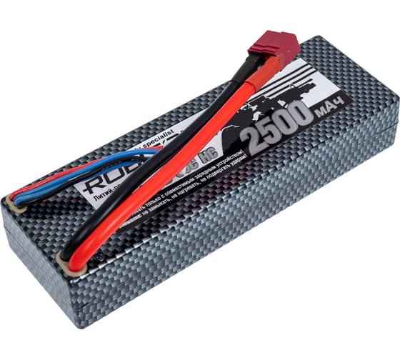 Изображение товара Аккумуляторная сборка ROBITON LP-HTB3-2500 Lipo 11.1В 2500мАч 12473