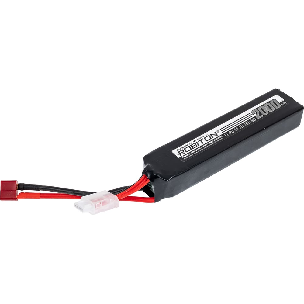 Изображение товара Аккумуляторная сборка ROBITON LP-STT3-2000 Li-Po 11.1В 2000мАч