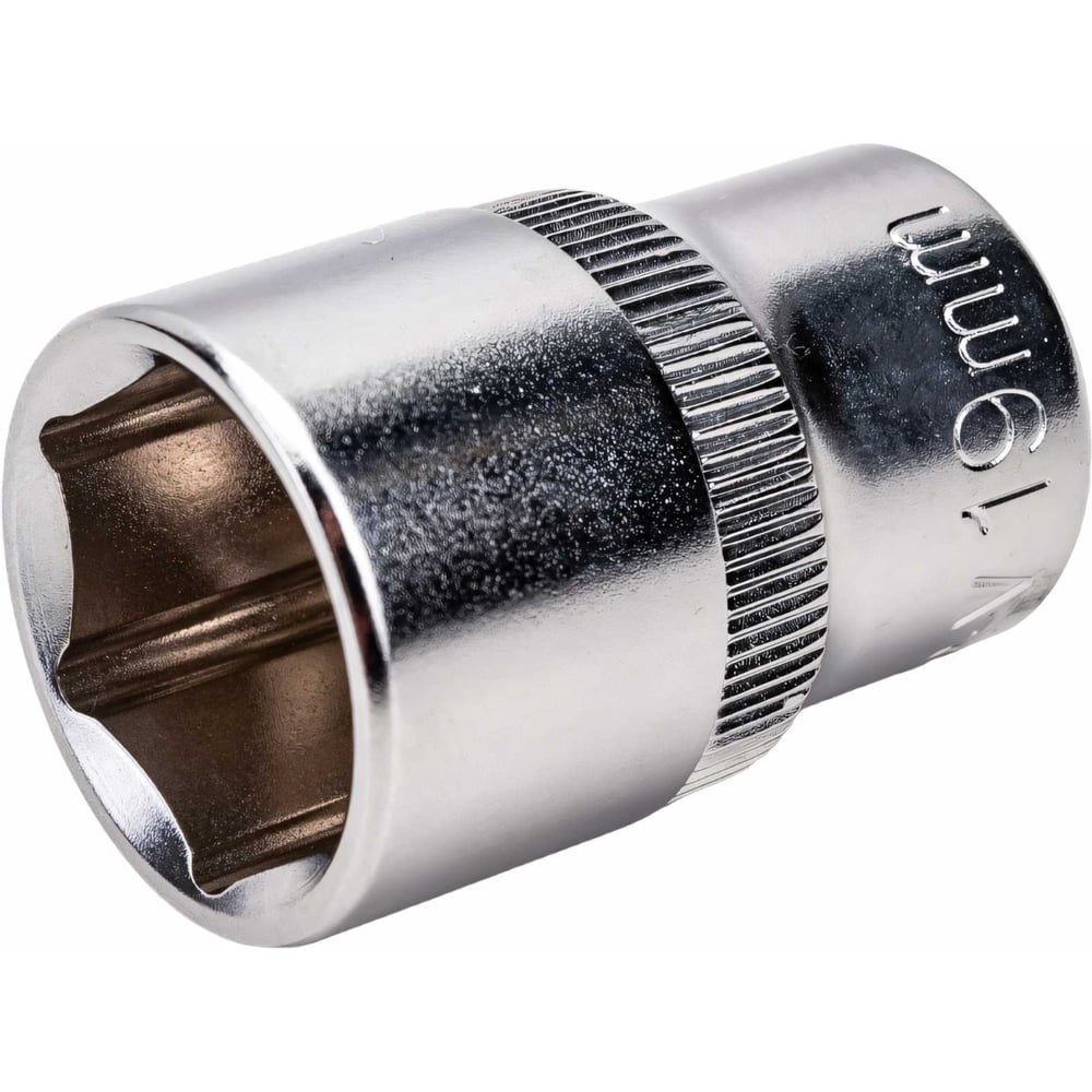 Изображение товара Головка торцевая 6 граней 19 мм 1/2 дюйма KRAFT KT 700333