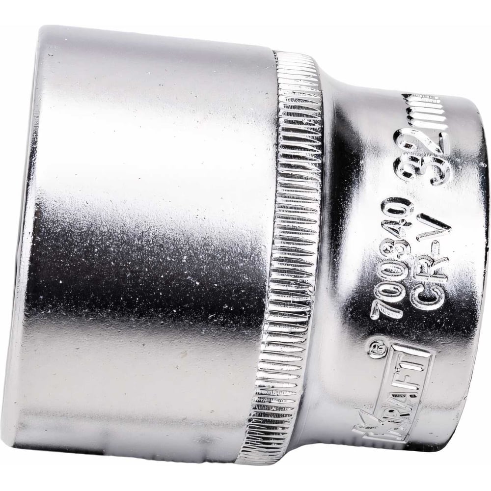 Изображение товара Головка торцевая 6 граней 32 мм для инструмента 1/2 Dr KRAFT KT 700340