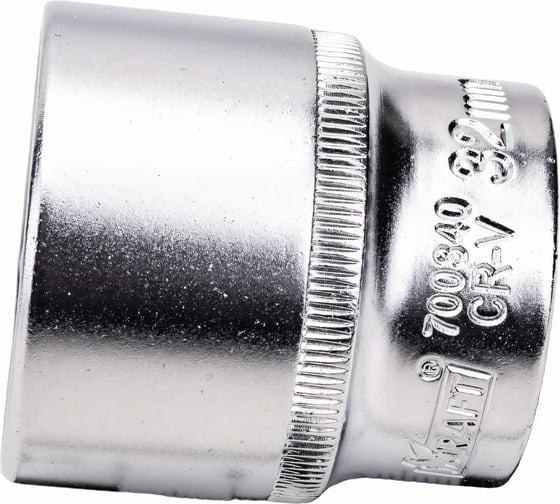 Изображение товара Головка торцевая 6 граней (32 мм; 1/2 Dr) KRAFT KT 700340