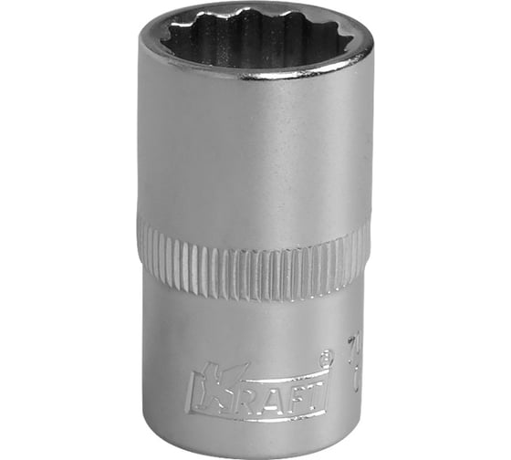 Изображение товара Головка торцевая 12 граней (15 мм; 1/2 Dr) KRAFT KT 700348