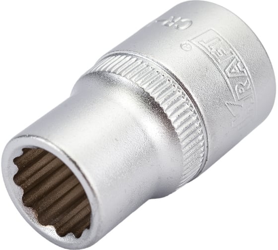 Изображение товара Головка торцевая 12 граней (12 мм; 1/2 Dr) KRAFT KT 700345