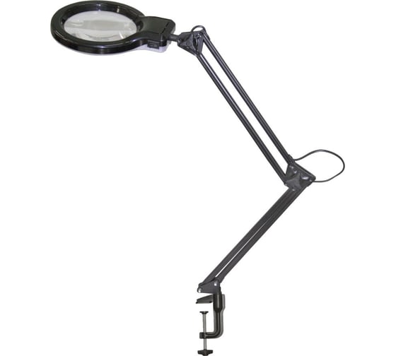 Изображение товара Светильник с увеличительной линзой Трансвит Леда С20-035 ПДБ50-8-035 8Вт 220В LED 2D черный УТ-00025476