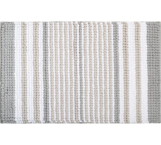 Изображение товара Коврик для ванной комнаты IDDIS 50x80, шенилл, серый BC06P58i12