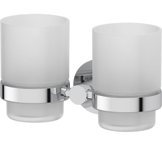 Изображение товара Держатель с двумя стаканами Artwelle матовое стекло; хром HAR 013