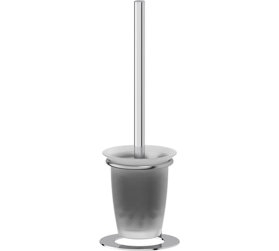 Изображение товара Напольный держатель с туалетным ершом Artwelle матовое стекло; хром AWE 004