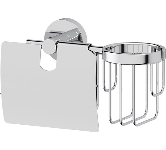 Изображение товара Держатель туалетной бумаги с крышкой и освежителем воздуха Artwelle хром HAR 051