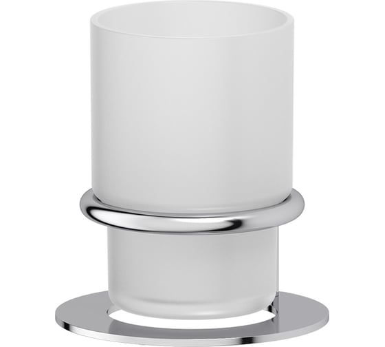 Изображение товара Настольный держатель со стаканом Artwelle матовое стекло; хром AWE 001