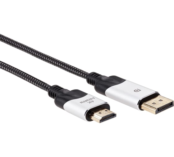Изображение товара Кабель-переходник VCOM displayport m - hdmi m 4k 60hz 1.8m CG608M-1.8M