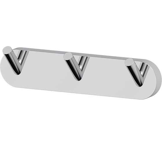 Изображение товара Планка с тремя крючками Artwelle 18 cm хром HAR 002