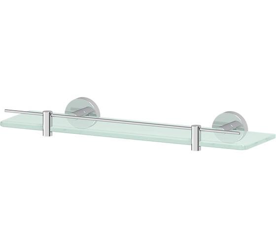 Изображение товара Полка с держателями Artwelle 40 cm матовое стекло; хром HAR 034