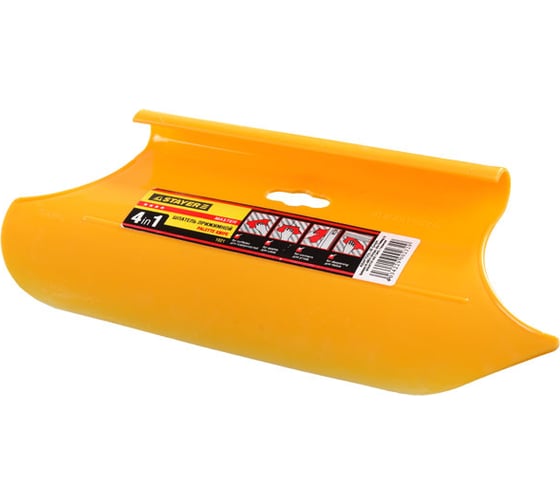 Изображение товара Прижимной универсальный шпатель для обоев STAYER пластмассовый, 4-в-1, 280мм 1021