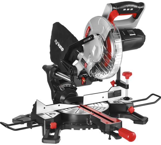 Изображение товара Торцовочная пила ЗУБР с протяжкой, d 210 х 30 мм, 1600 Вт ЗПТ-210-1600 ПЛ