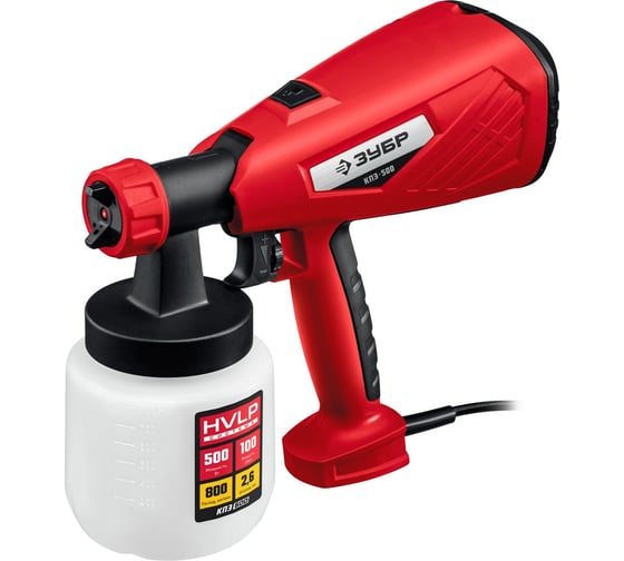 Изображение товара Электрический краскопульт ЗУБР 500 Вт КПЭ-500