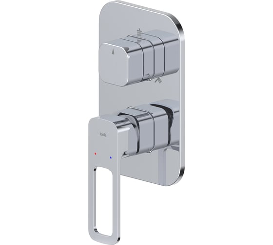 Изображение товара Встраиваемый смеситель с тремя выходами IDDIS Slide SLISB00i68