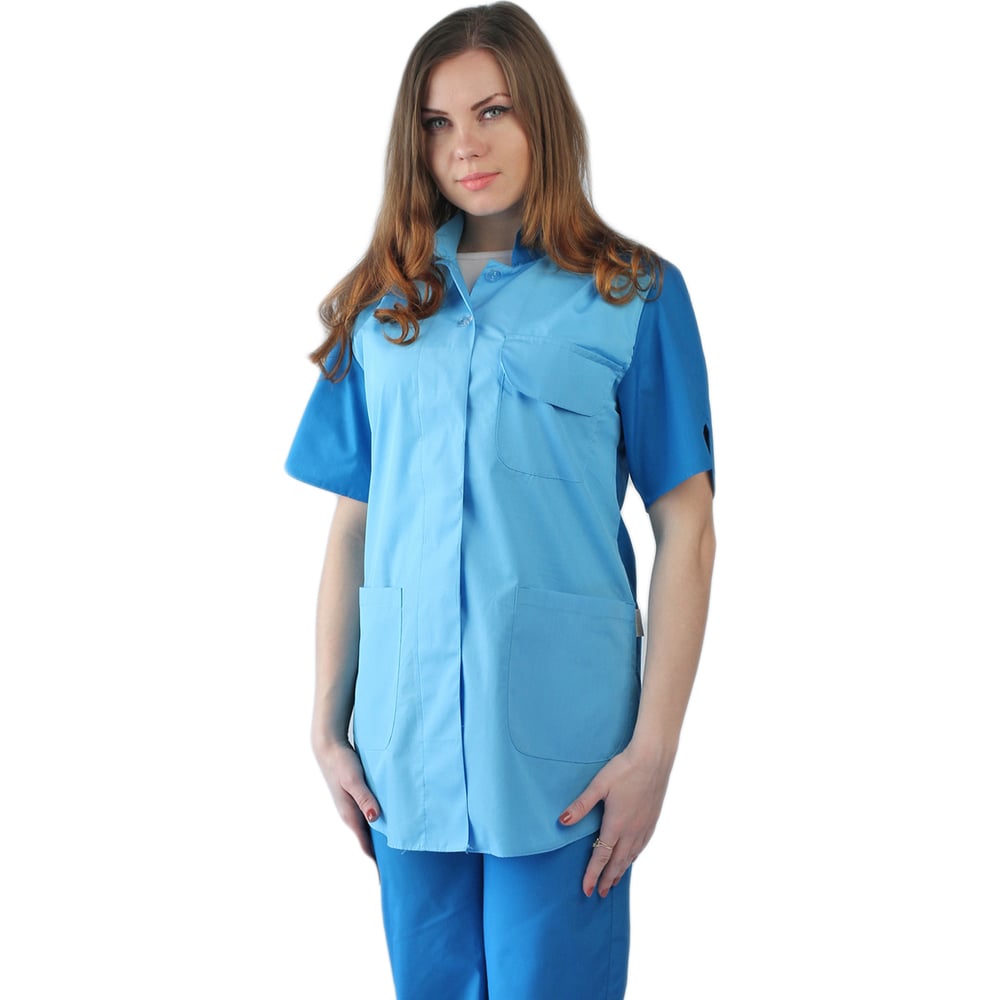 Изображение товара Женский костюм URSUS Октава ТОР591-065 смесовая ткань голубой 56-58