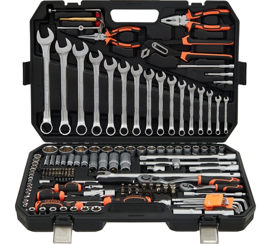 Изображение товара Набор инструментов Gigant 151 предмет, сталь Cr-V GAS 151