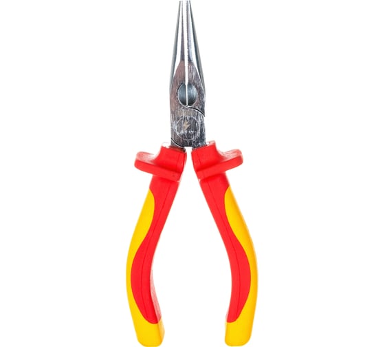 Изображение товара Диэлектрические тонкогубцы до 1000В, 160мм Зубр ЭКСПЕРТ ЭЛЕКТРОМОНТАЖНИК 22145-3-16