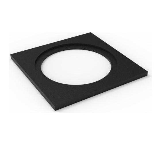 Изображение товара Dнешняя рамка SWG для MINI COMBO, квадратная, черная MINI-COMBO-S1-BL