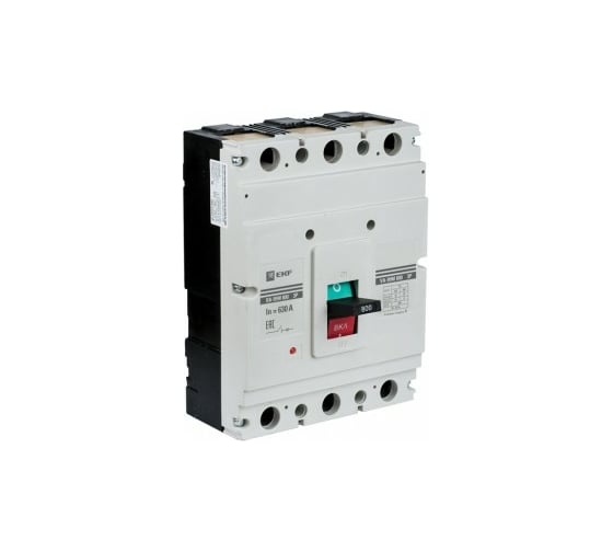Изображение товара Автоматический трехполюсный выключатель EKF ВА-99М 800/800А 50кА mccb99-800-800m