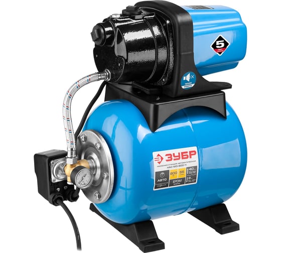 Изображение товара Насосная станция ЗУБР МАСТЕР НАС-М3-800-Ч