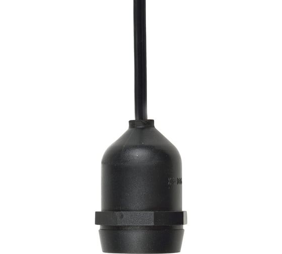 Изображение товара Патрон подвесной с защитой Uniel ULH-E27-IP54-150cm IP54, 150см. Цоколь Е27. UL-00003699