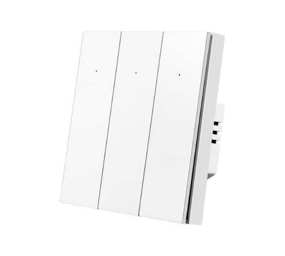 Изображение товара Трехкнопочный умный выключатель Zigbee Roximo белый, SZBTN01-3W
