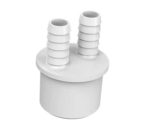 Изображение товара Адаптер для подключения слива с двумя отводами ORIO вход 14/14мм, выход 40мм А-1442