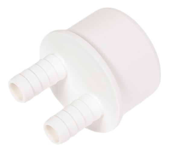 Изображение товара Адаптер для подключения слива с двумя отводами ORIO вход 14/14мм, выход 50мм А-1452