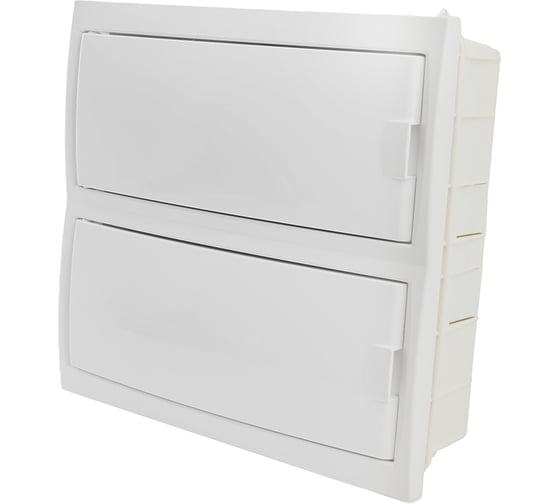 Изображение товара Встраиваемый бокс TEKKER EBX50-2/24-20 24 модуля, белый, пластик, серия Standart 49639