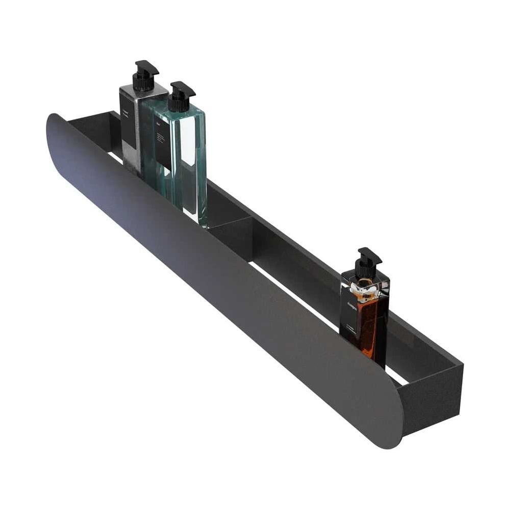 Изображение товара Полка Граф Держалкин Round mono 80x9.2x9 черная Fl-ro-m80-ч