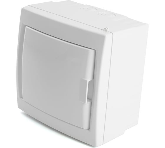 Изображение товара Настенный бокс STEKKER EBX50-3/04-20 4 модуля, белый, пластик, серия Standart 49641