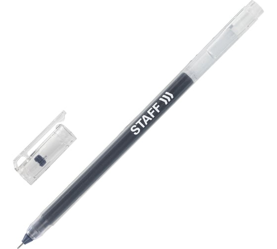 Изображение товара Гелевая ручка Staff everyday gp-673, черная, 12 штук, увеличенная длина письма 1000 метров 880414