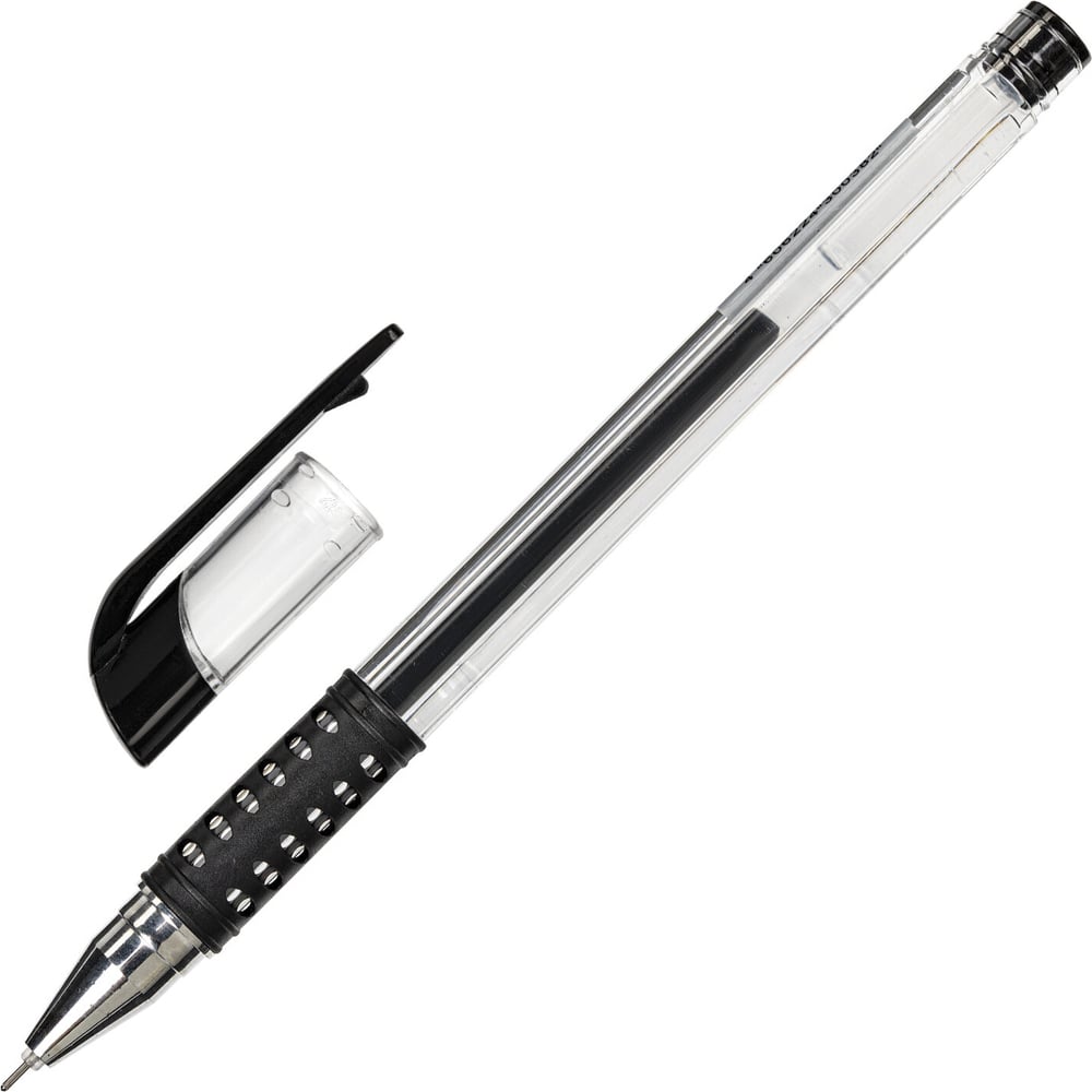 Изображение товара Гелевая ручка Staff basic needle gp-679 комплект 12 штук черная 0.35 мм