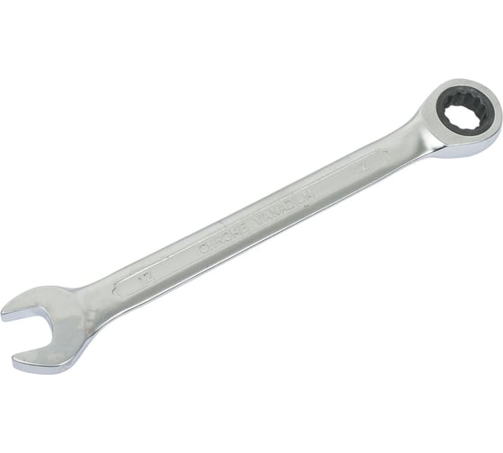 Изображение товара Комбинированный ключ с храповым механизмом, холодная штамповка 12мм Cr-V KRAFT KT 700734