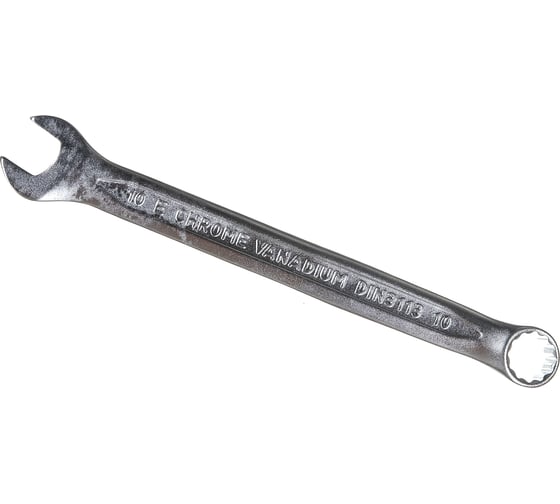 Изображение товара Комбинированный ключ, холодная штамповка 10 мм Cr-V KRAFT KT 700504